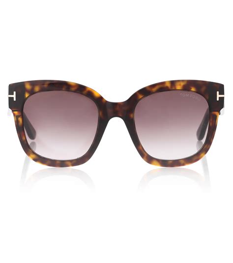 tom ford beatrix square sunglasses|Tom Ford Beatrix 55MM Square Sunglasses .